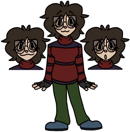 My sona, attempted Smile For Me art style